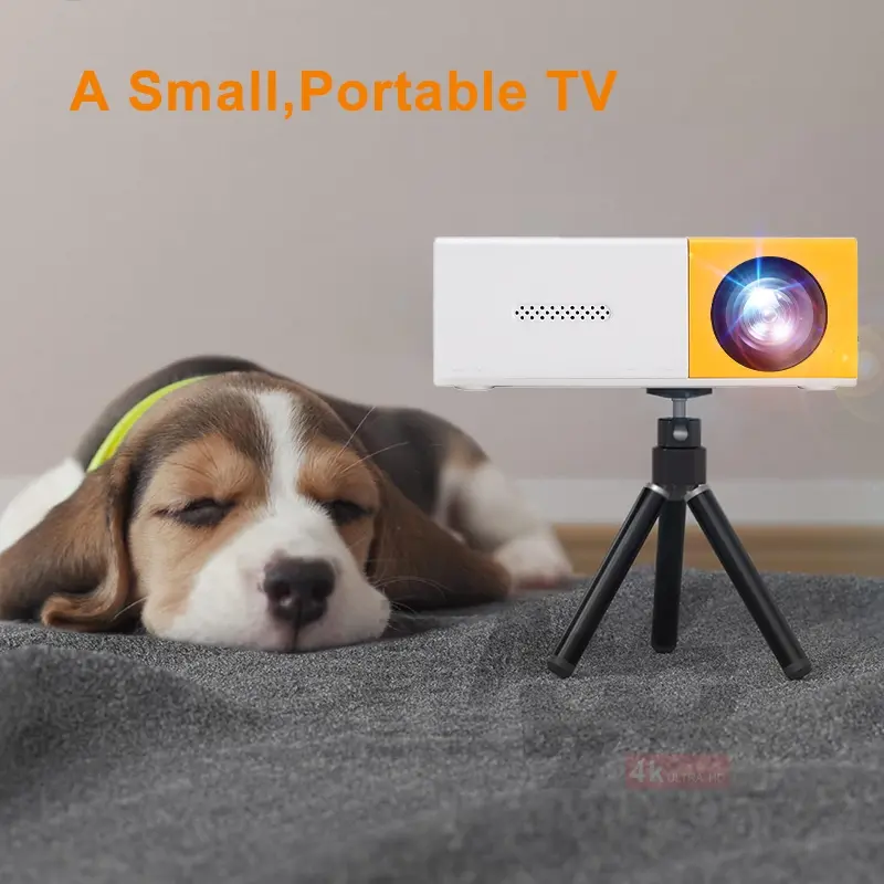 【PixGo Projector】PixGo C1-Protable LED mini Proyektor 50 ANSI 600P-1080P Decoding-Bluetooth mini Home Theater Proyektor 7