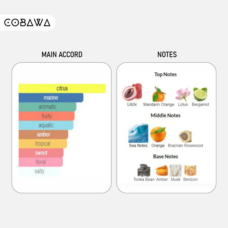 Cobawa Parfum Handsome Eau De Parfume 50 ml Cowok Perfume Tubuh Pria Wangi 7