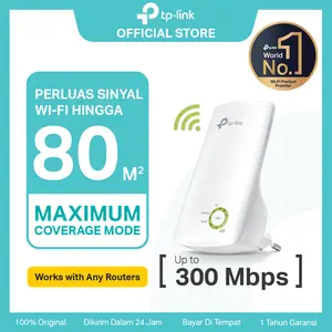 TP-Link TL-WA854RE | KOL | 300Mbps Wi-Fi Range Extender | Wireless Repeater | Penguat Sinyal WiFi | WPA | Booster Smart