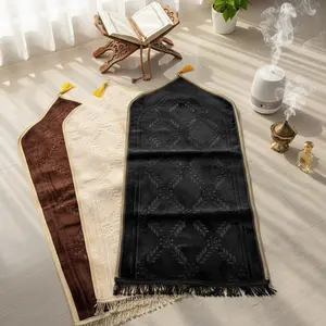 [ HAMAV HOME ] SAJADAH KUBAH CORONG Ukuran 105x52 cm || bahan bludru halus, & lembut