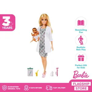 Barbie Baby Doctor Playset - Mainan Boneka Anak