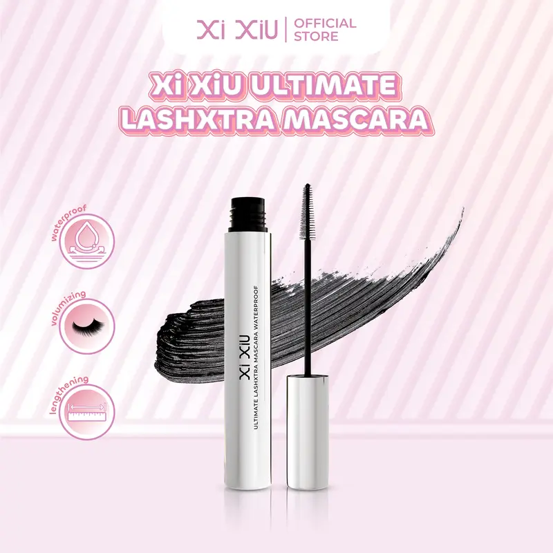 Xi XiU ULTIMATE LASHXTRA MASCARA - Silver Waterproof & Lightening 0