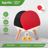 Gambar Agnite Table Tennis Paddle / Bet Pingpong / Bat Tennis Meja Regular Level Isi 2 Gratis Bola pingpong High Quality F2320 Ball dari Agnite.id Kab. Tangerang 1 Tokopedia