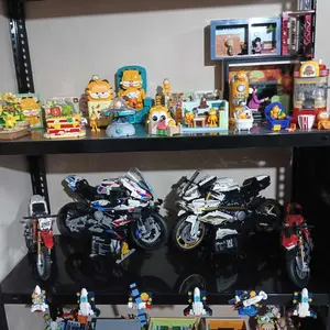 1:5 Platinum Edition Motorcycle Building Blocks Toy