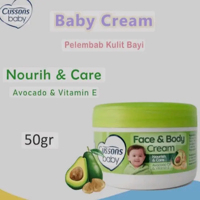 Cussons baby cream 50g hijau 0