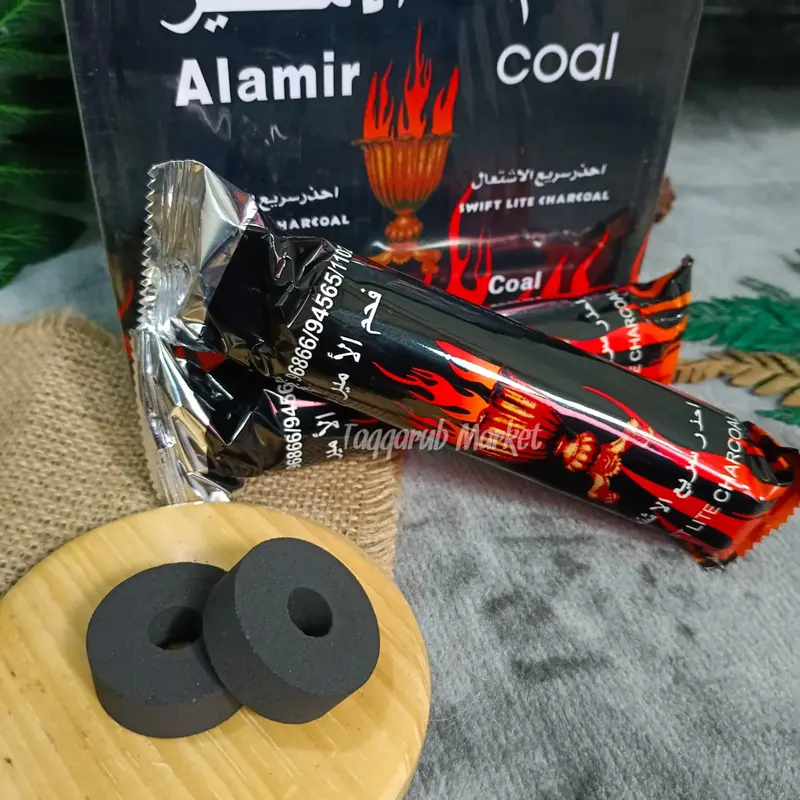 ( 1 BOX) Arang Magic Alamir Coal Arang Alamir Coal Arang Bukhur Arang Instant Arang Dupa 1