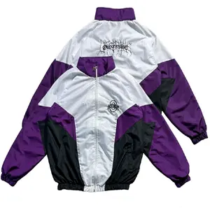 Jaket Retro Sport Kombinasi Jaket Parasut Pria Wanita High Quality Premium