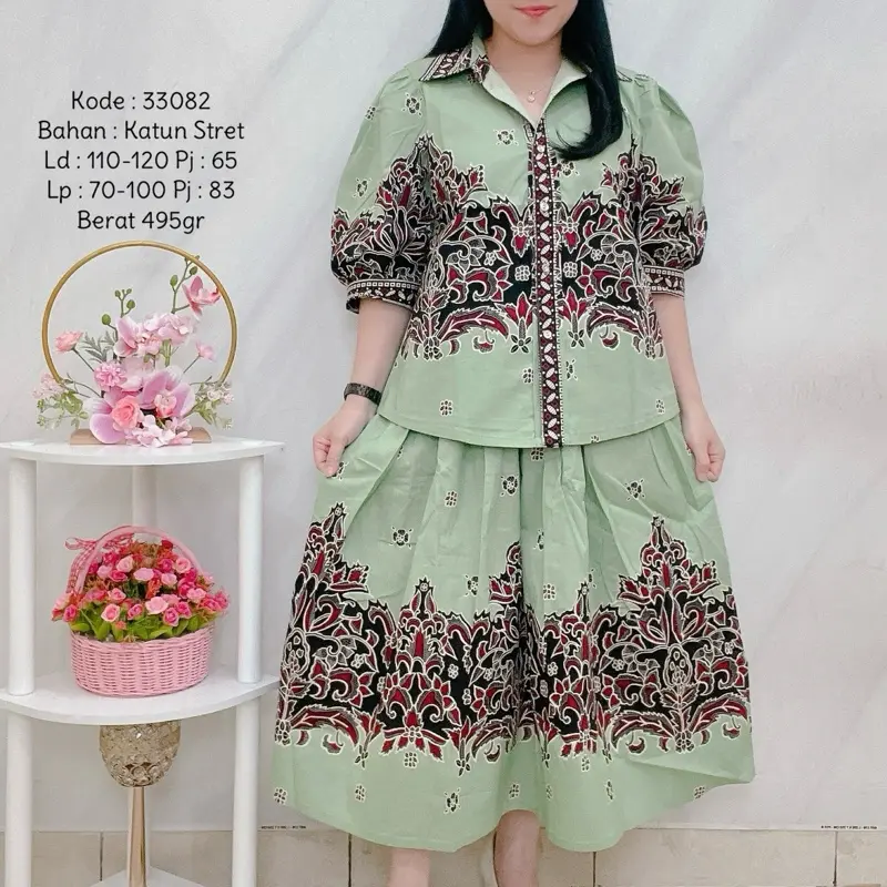 330 SETELAN ROK BATIK BEST SELLER