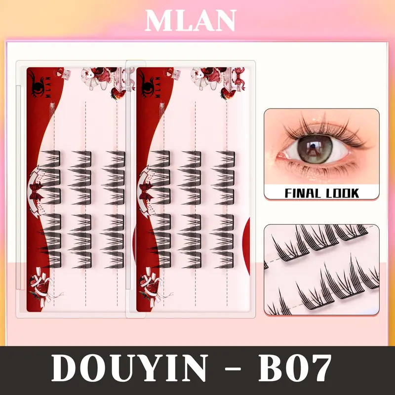 Beli 1 Dapatkan 1 Gratis! MLAN Beauty Bulu Mata Glueless - Tempel Tanpa Ribet – No Lem Needed - Natural Look- Bold Look 0
