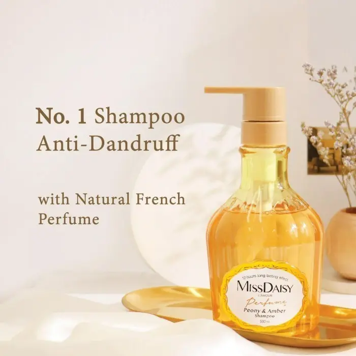 MISS DAISY |  French Perfume Shampoo | BPOM 500ml | Anti Lepek | Anti Rontok | Wangi Tahan Lama 12 Jam 1
