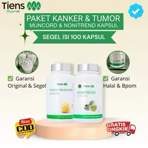 KANKER & TUMOR TCM-HERBAL CHINA MUNCORD KAPSUL NONITREND KAPSUL TIENS