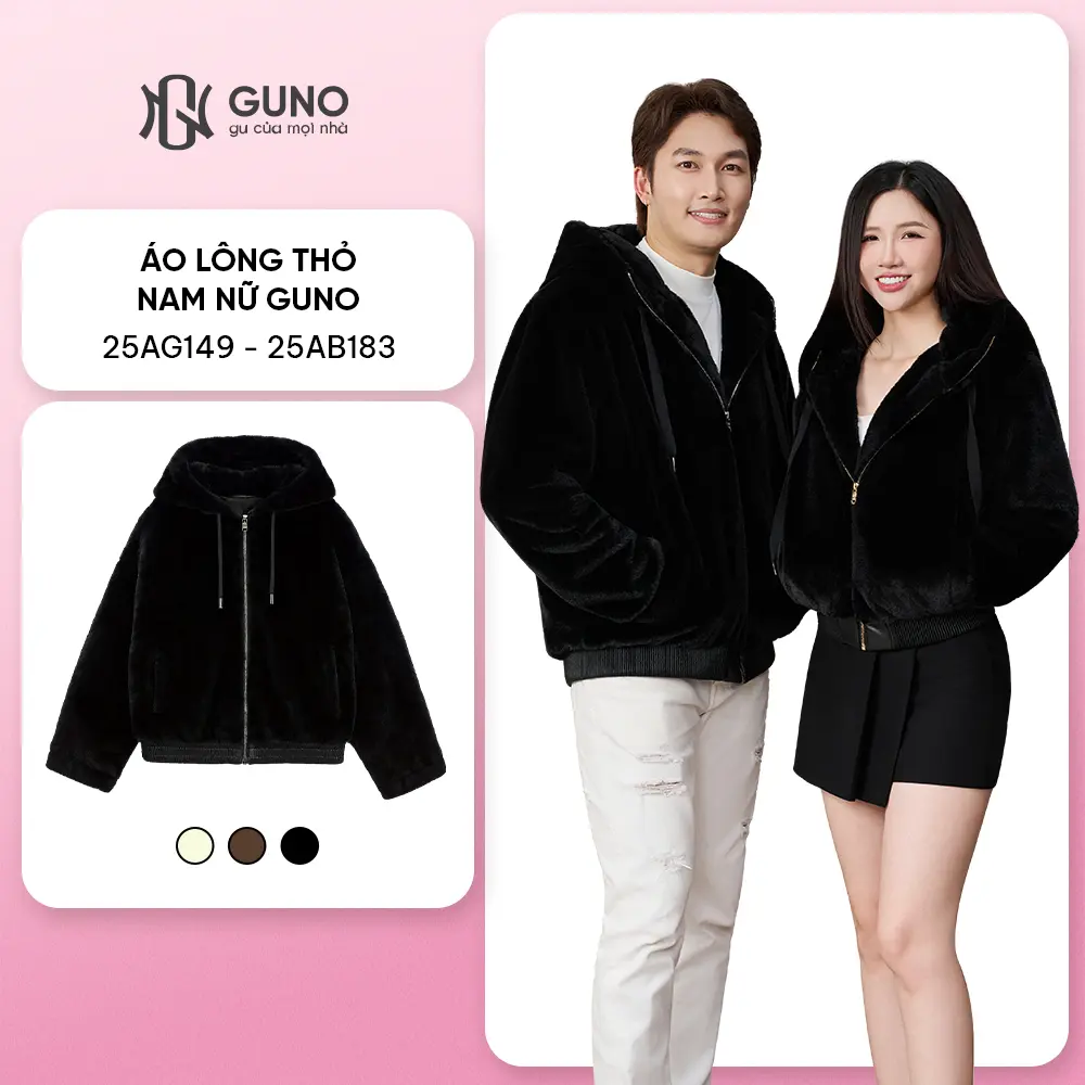 GUNO-Áo lông NAM NỮ GUNO chính hãng lông thỏ xịn SP5 Top Jacket |25AG149/25AB183 | BigBuy360 - bigbuy360.vn GUNO-Áo lông NAM NỮ GUNO chính hãng lông thỏ xịn SP5 Top Jacket |25AG149/25AB183 | BigBuy360 - bigbuy360.vn