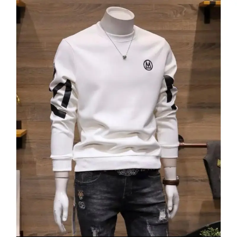 Promo Sweater Keren Kaos Pria Trendy Crewneck Unisex Elegan Sweatshirt Maknuman New Sweter Kekinian 3