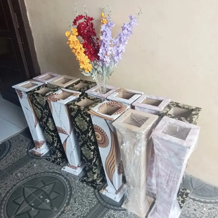TERMURAH vas/pot bunga motif ukuran 60 cm
