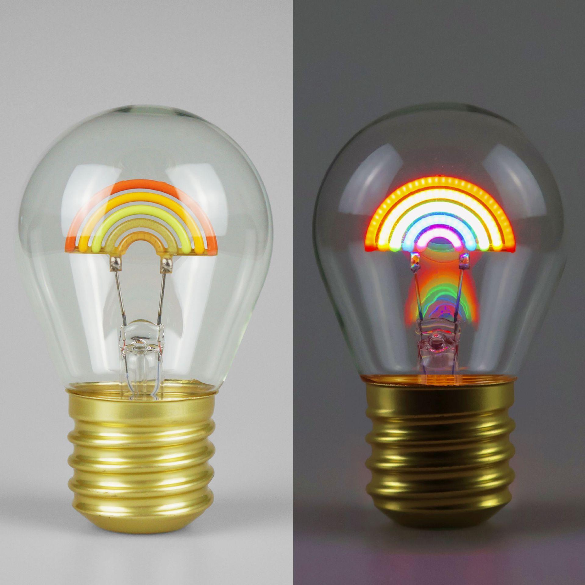 Edison cartoon shape light bulb LED charging light bulb color fun decorative lamp portable night light