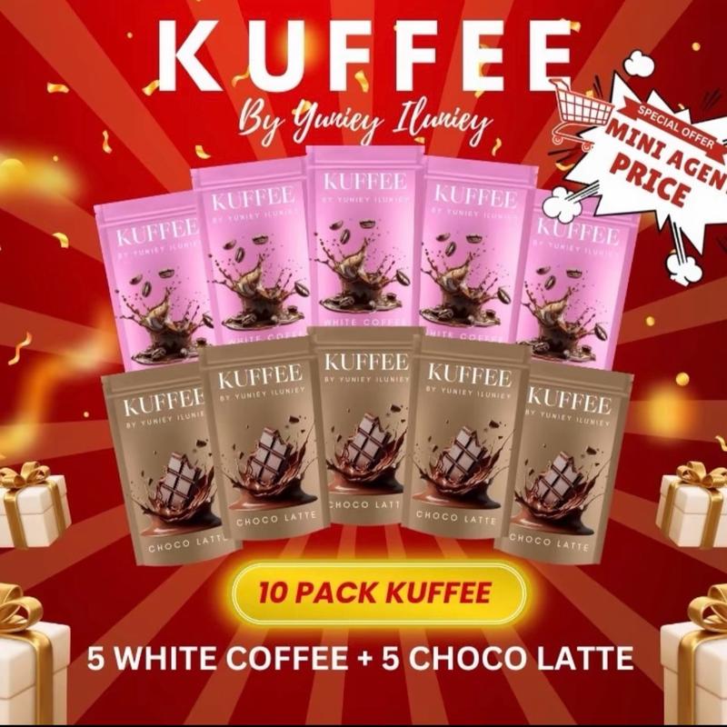COMBO 10PACK KUFFEE MIX COKLAT DAN WHITELATTE - TikTok Shop Malaysia