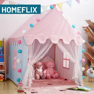 Mainan Tenda Anak Perempuan | Tenda Princess Jumbo Anak | Indoor Outdoor Children's Tent Toy