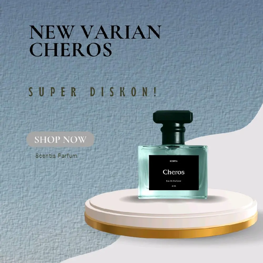 NEW VARIAN PERFUME - Cheros Ukuran 25 Ml Uniseks Cocok Untuk Berbagai Gender Pria Dan Wanita | Mint Green Aple Lemon Parfum Wangi