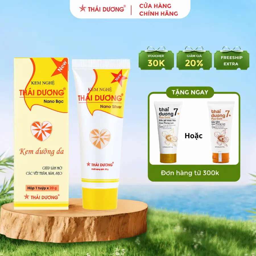 [HCM] Kem nghệ Thái Dương (Hộp 1 tube x 20g)