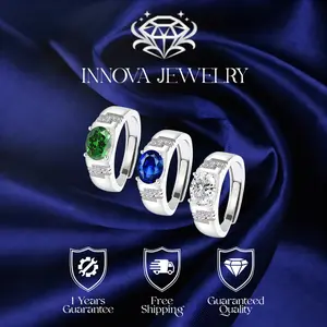 Innova Jewelry Cincin Pria Silver 2 Carat Desain Terkini dan Stylish Cocok untuk Berbagai Kesempatan dengan Berat 2 Karat dan Tampilan Modern-ID
