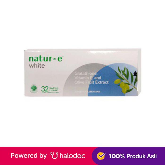 Gambar Natur-E White 32 Kapsul box dari Apotek Halomedika BSD Kota Tangerang Selatan Tokopedia