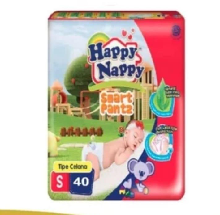 HAPPY NAPPY SMART PANTS S40/M34/L30/XL26 POPOK BAYI TERMURAH TERLENGKAP 2