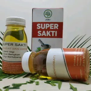 Super Sakti Obat Tetes Sakit Gigi Gusi Bengkak Gigi Berlubang Radang Infeksi Gusi Luka Mulut Kumur Bau Mulut Perawatan Gigi 75ml Aman untuk Anak dengan Bonus Pipet Tetes Anti Virus & Bakteri