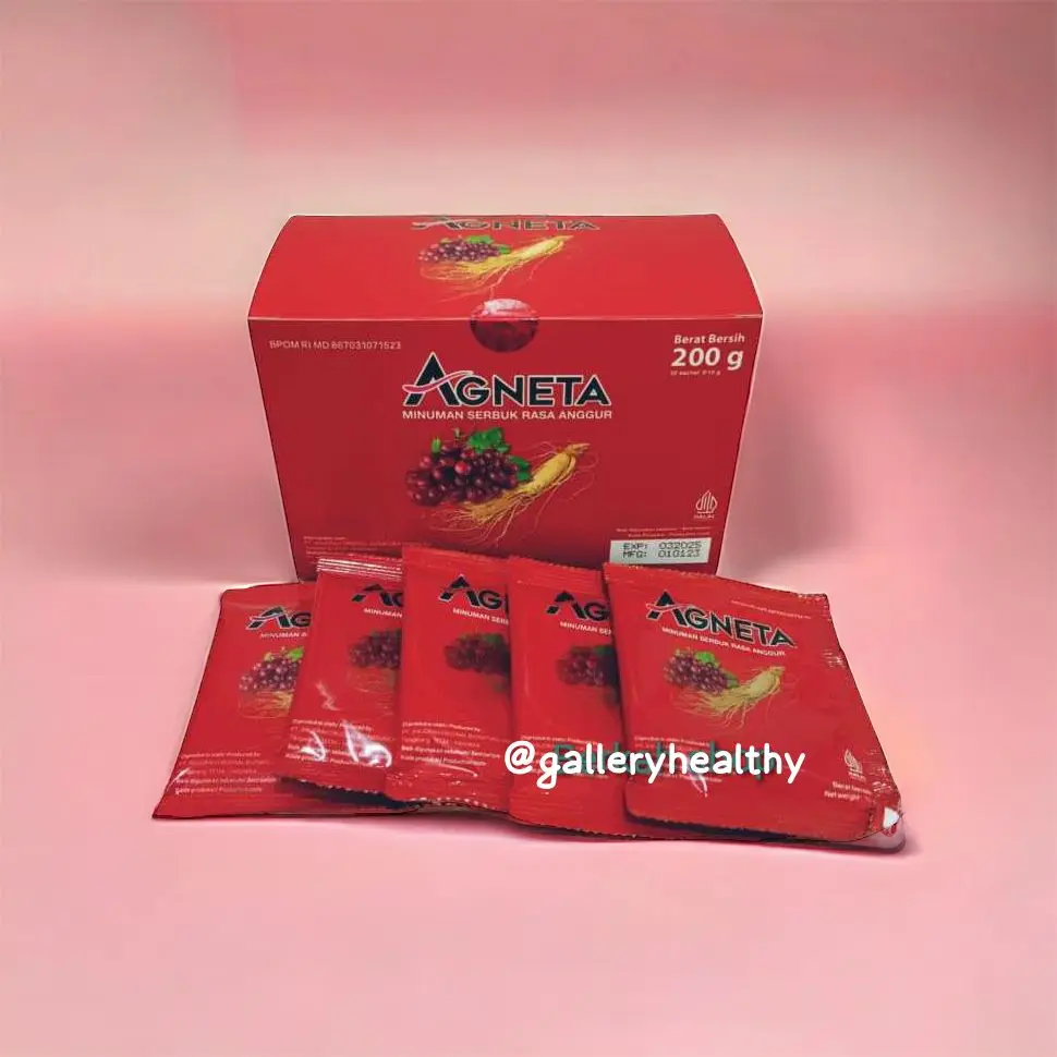 agneta minuman rasa anggur untuk penambah stamina ori