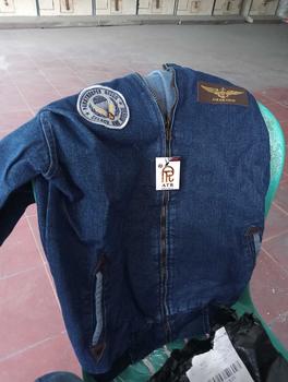 Product Review of JAKET BOMBER MODEL  BORDIRAN SIMPLE VARIAN WARNA BIRU TUA & BIRU MUDA Denim Jeans Nyaman Panjang Pria Top Distro Keren Atasan Casual from P**o 0