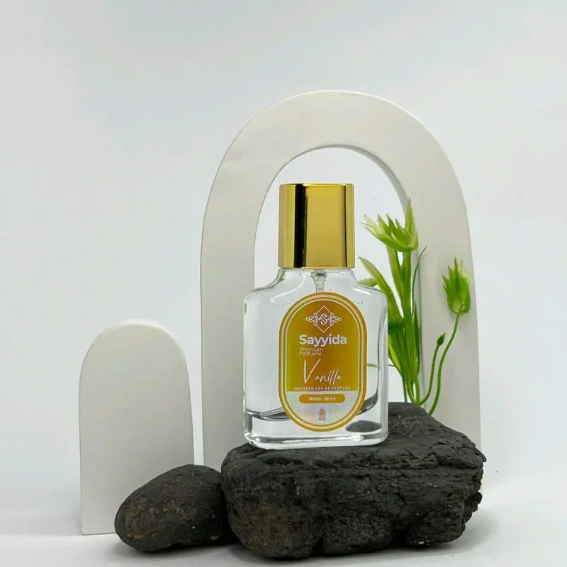 Parfum SAYYIDA Shimmer 50 ml - Wangi Elegan Bunga Melati, Lavender, Ceri & Mawar Tahan Lama - Botol, Lembut, Alis, Manis, Cherry 3