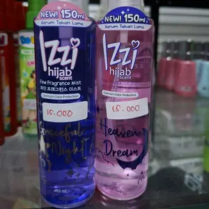 Izzi Hijab Scent Fine Fragrance Mist 150ml Harum Tahan Lama Graceful Night & Heaven Dream