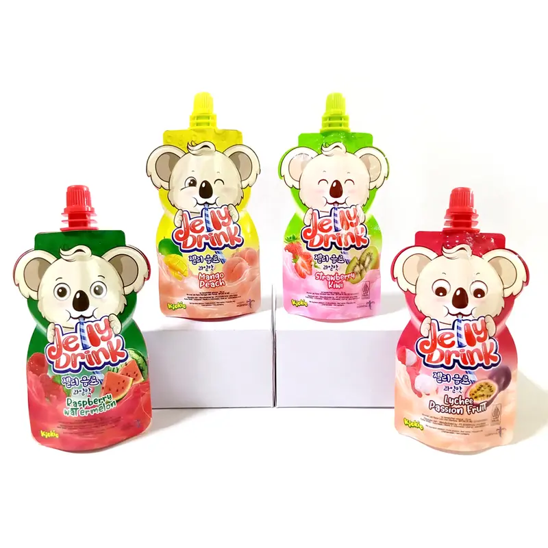 Minuman Kiokio Jelly Drink Mango Peach HALAL 70ml BPOM MD221182002500237 Food Jeli Makanan 2