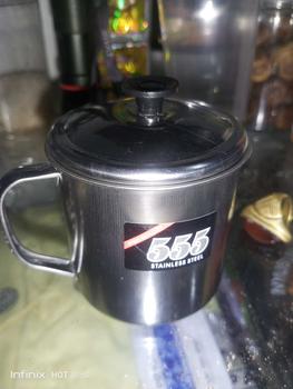 Product Review of Cangkir Mug Gelas Ukuran 7-15cm Stainless Steel - Cangkir / Gelas Stainless Steel mini Coffee Tea from A**D ** B** S**I 2