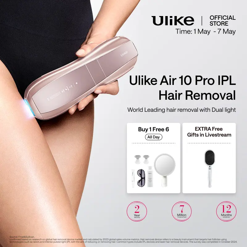 SHOP【NEW PRODUCT】Ulike Air 10 Pro Ice Cooling IPL Hair Removal Device