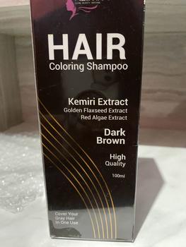 Product Review of [Promo Spesial] Aestika Dark Brown Hair Coloring Shampoo - Pewarna Rambut Beruban Kering Red Extract from Z**a O**a 0