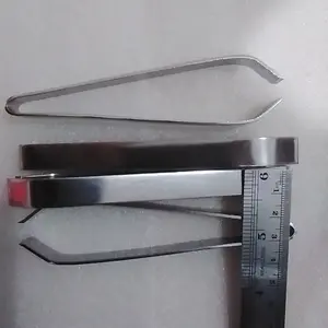 Borong! alat pinset tulang duri ikan tebal flat 11,5 cm 1pcs