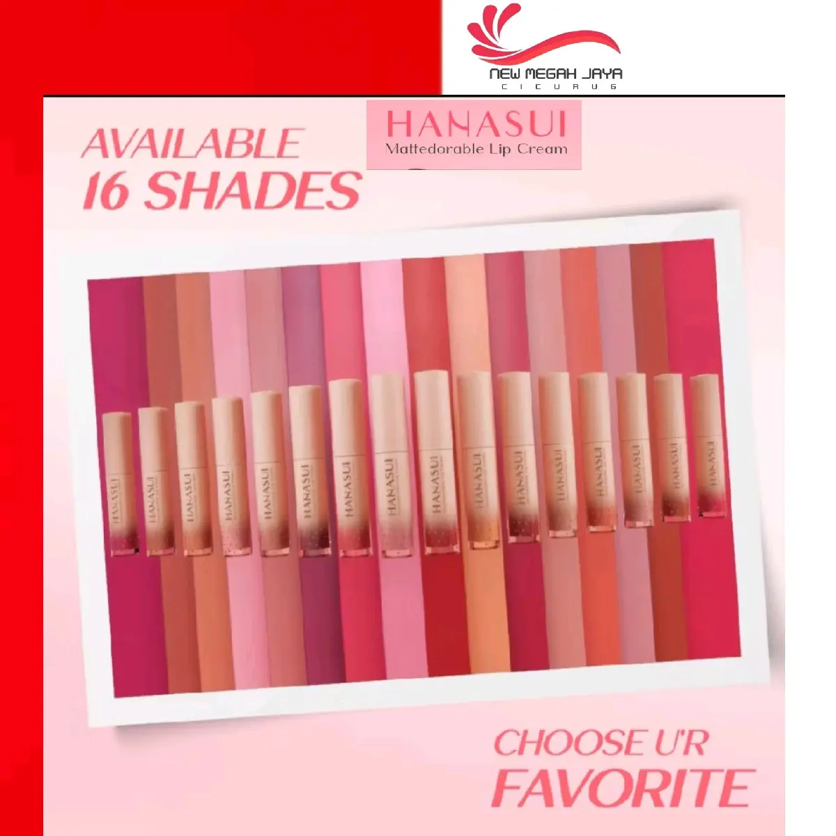 Hanasui Mattedorable Lip Cream