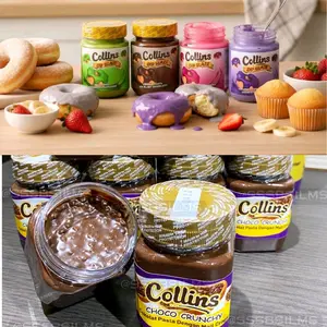 COLLINS GLAZE DAN Collins CHOCO CRUNCHY REPACK BOTOL 200ml