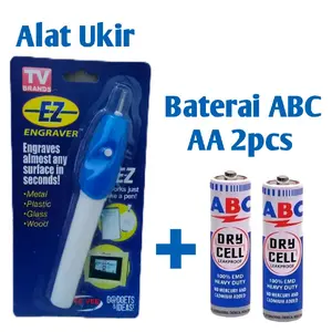 ENGRAVER PEN ALAT UKIR PIRING SENDOK - ALAT UKIR LOGAM BESI PLASTIK KACA KAYU