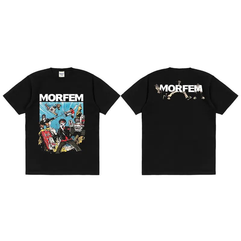 Rockermusic T-shirt Band Morfem X We Cant Stop Little Rascal 0