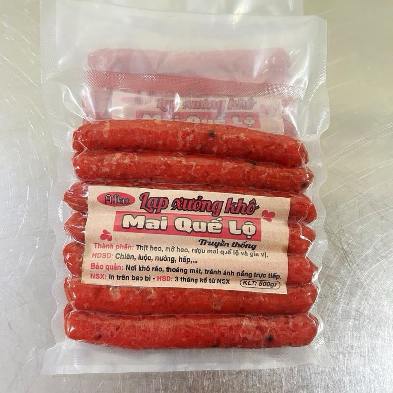 1KG LẠP XƯỞNG KHÔ MAI QUẾ LỘ TRUYỀN THỐNG 2 Túi Heo