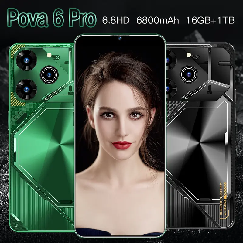 High-power smart phone Pova 6Pro waiting for long 1T large memory 0