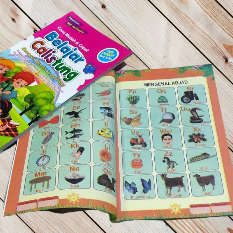 Buku Calistung , belajar menulis dan berhitung 128halaman 2