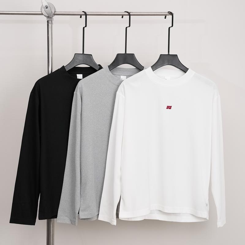 Áo Sweater ATINO Cổ Tròn Vải Nỉ Waffle, Form Vừa Tôn Dáng Phong Cách Hàn Quốc Năng Động, Logo Thêu Nổi L.3.7789