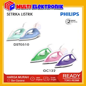 Philips Setrika DST0510 / GC122 Dry Iron Original Garansi Resmi 2 Tahun