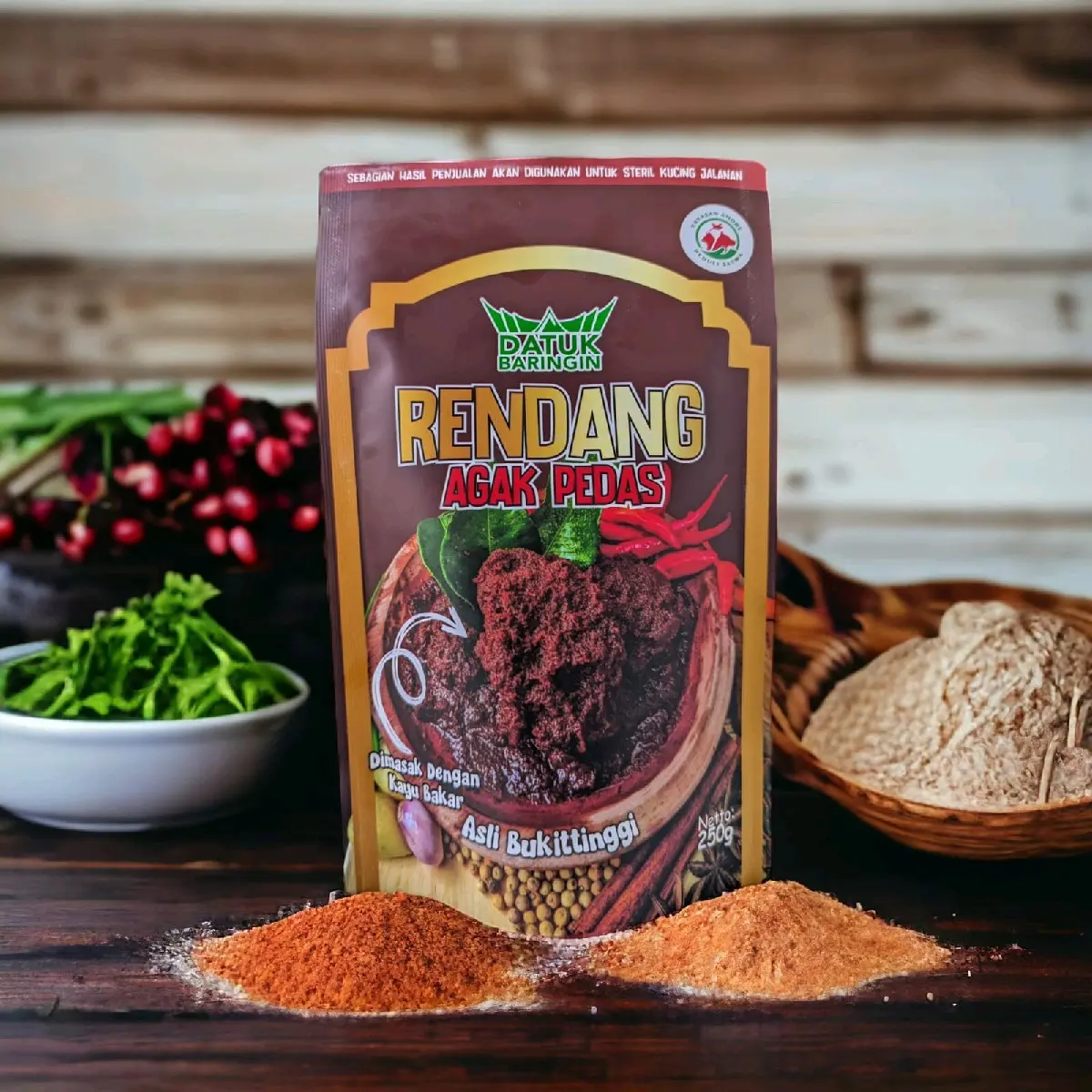 Rendang Datuk Baringin asli Bukittinggi