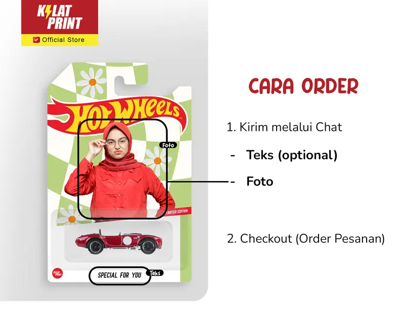 Product Introduction of Hot Wheels Custom Foto Mobil Hotwheels Card Chamomile Edition 0