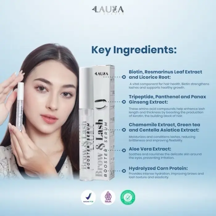 Serum Bulu Mata | Eyelash And Brow Serum Booster | Lauskin Beauty 2