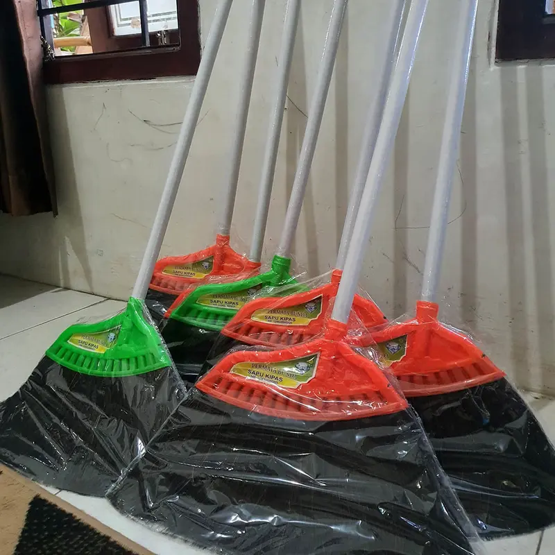 Sapu Lantai / Sapu Ijuk / Sapu Injuk / Sapu Kipas ukuran Besar Jumbo Tebal Anti Rontok 125 x 45 cm 1
