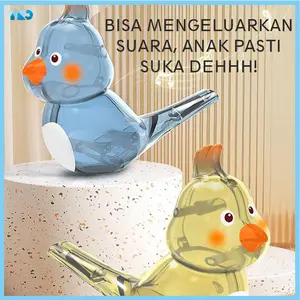YKO 【Ready stock】mainan edukasi anak Peluit KreatifSuara Burung lsi Air Peluit Burung Air  Kids Cute Toy Mainan Peluit Burung Bayi